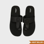 Black Flex Slides